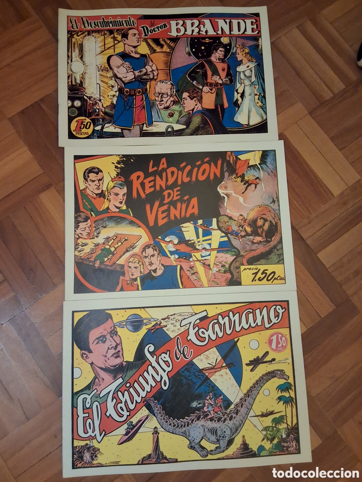 Tebeos: Doctor Brande comic coleccion completa 3 n&uacute;meros Facs&iacute;mil - Foto 1