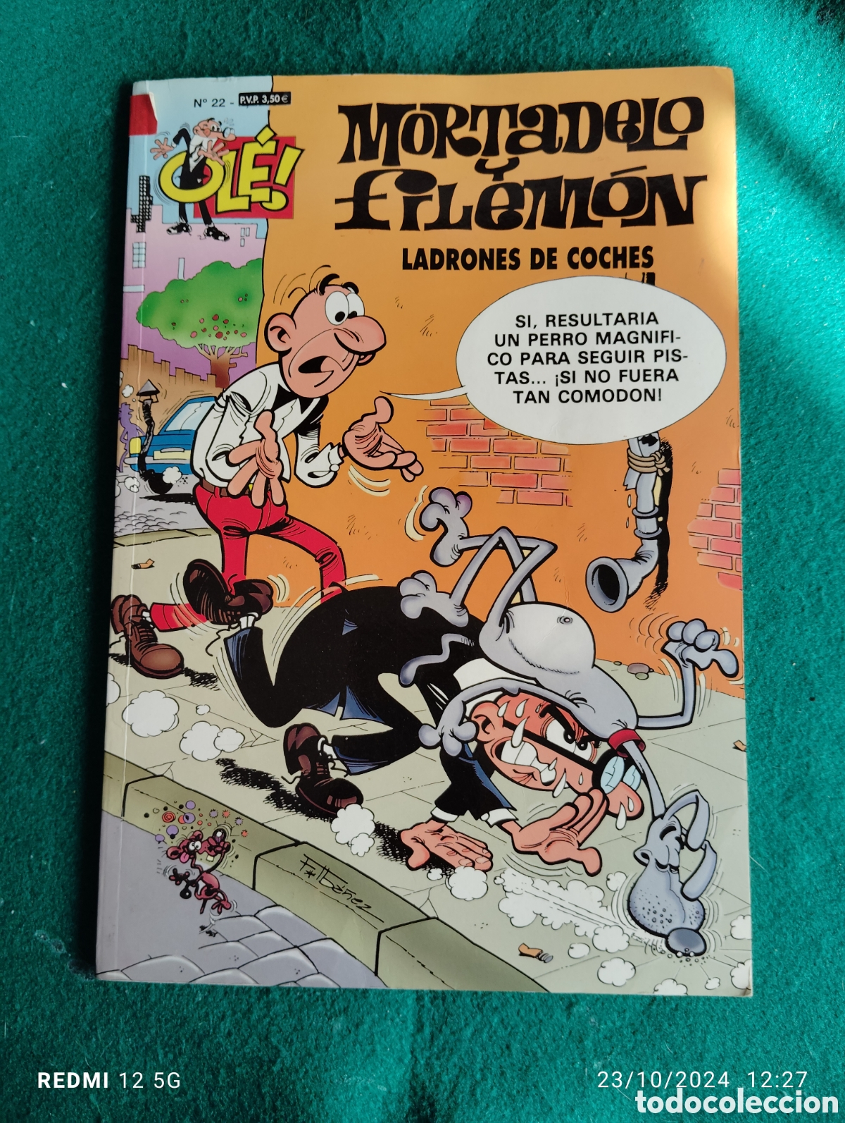Tebeos: Mortadelo y Filem&oacute;n Ladrones de coches - Foto 1