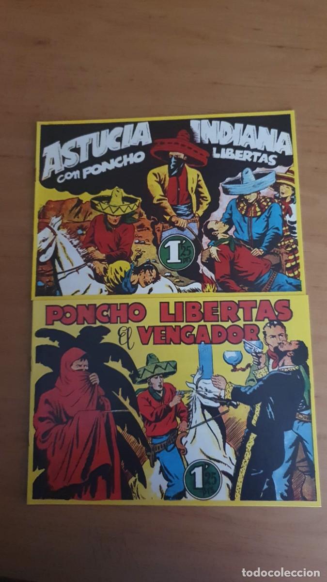 Tebeos: Lote de 10 n&ordm;s del Comic Poncho Libertas - Foto 5