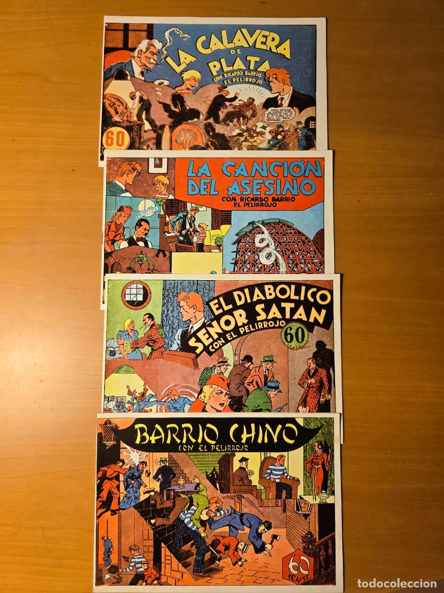 Tebeos: RICARDO BARRIO EL PELIRROJO COMPLETA FACSIMIL - Foto 1