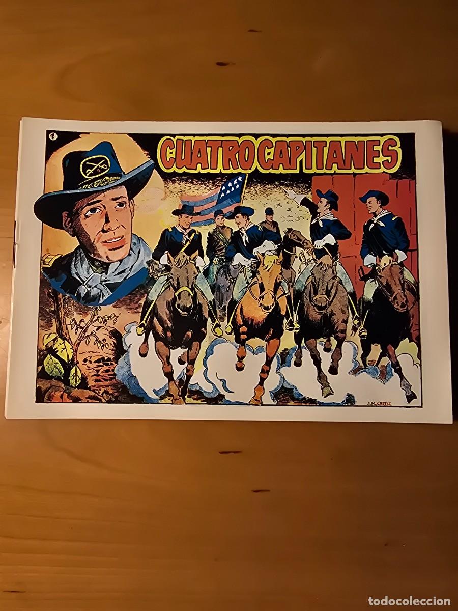 Tebeos: CUATRO CAPITANES COMPLETA FACSIMIL - Foto 1