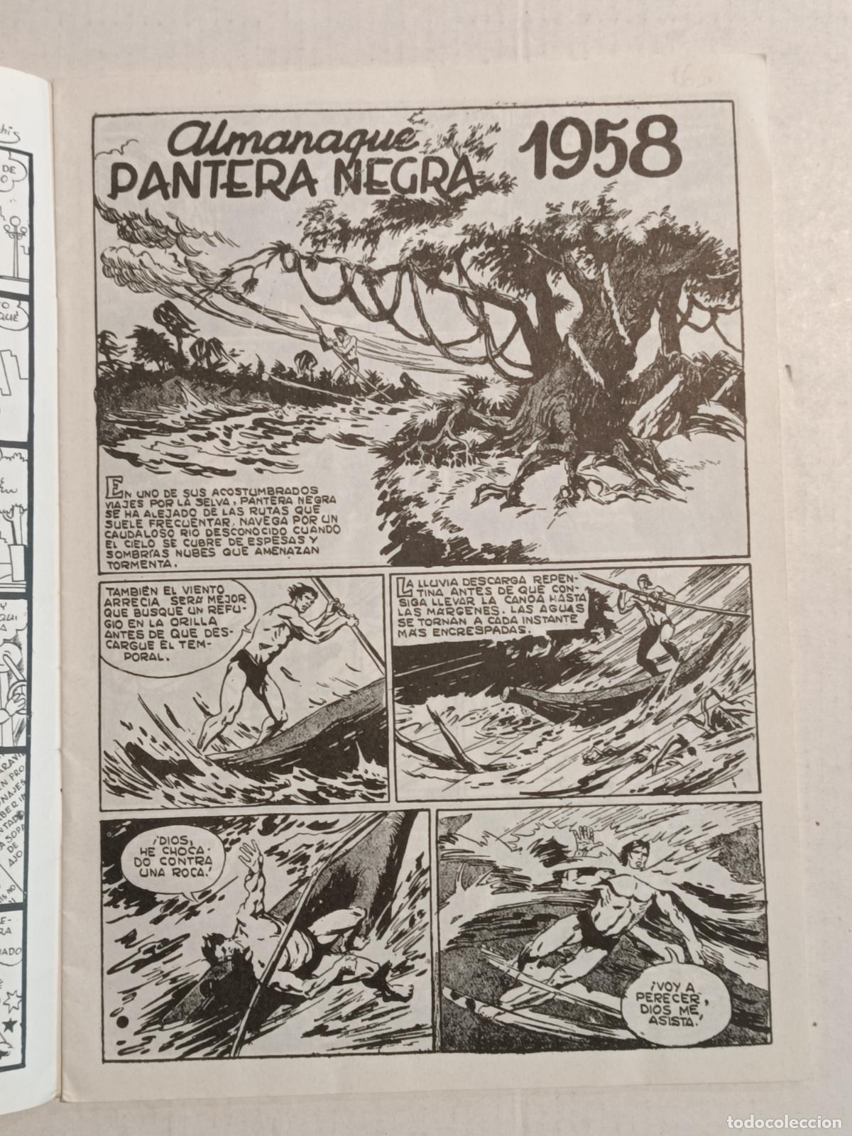 Tebeos: PANTERA NEGRA 4 ALMANAQUES REEDICI&Oacute;N - Foto 5