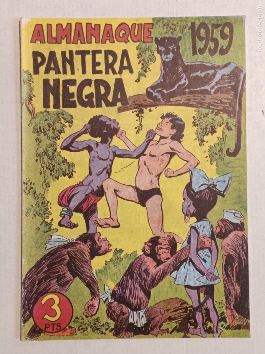 Tebeos: PANTERA NEGRA 4 ALMANAQUES REEDICI&Oacute;N - Foto 6