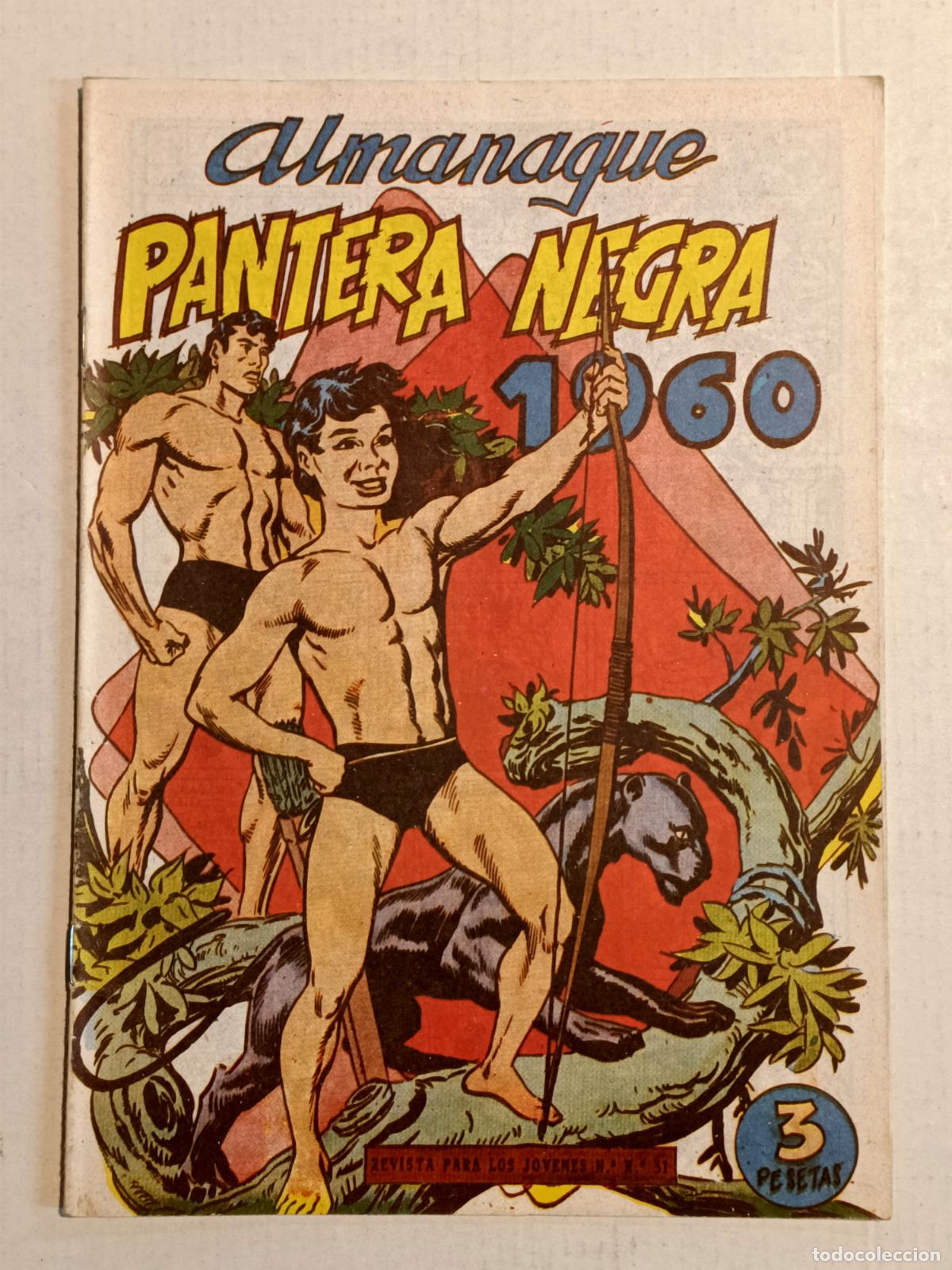 Tebeos: PANTERA NEGRA 4 ALMANAQUES REEDICI&Oacute;N - Foto 8