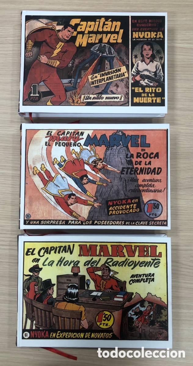 Tebeos: El Capit&aacute;n Marvel encuadernado. Facs&iacute;mil. - Foto 2
