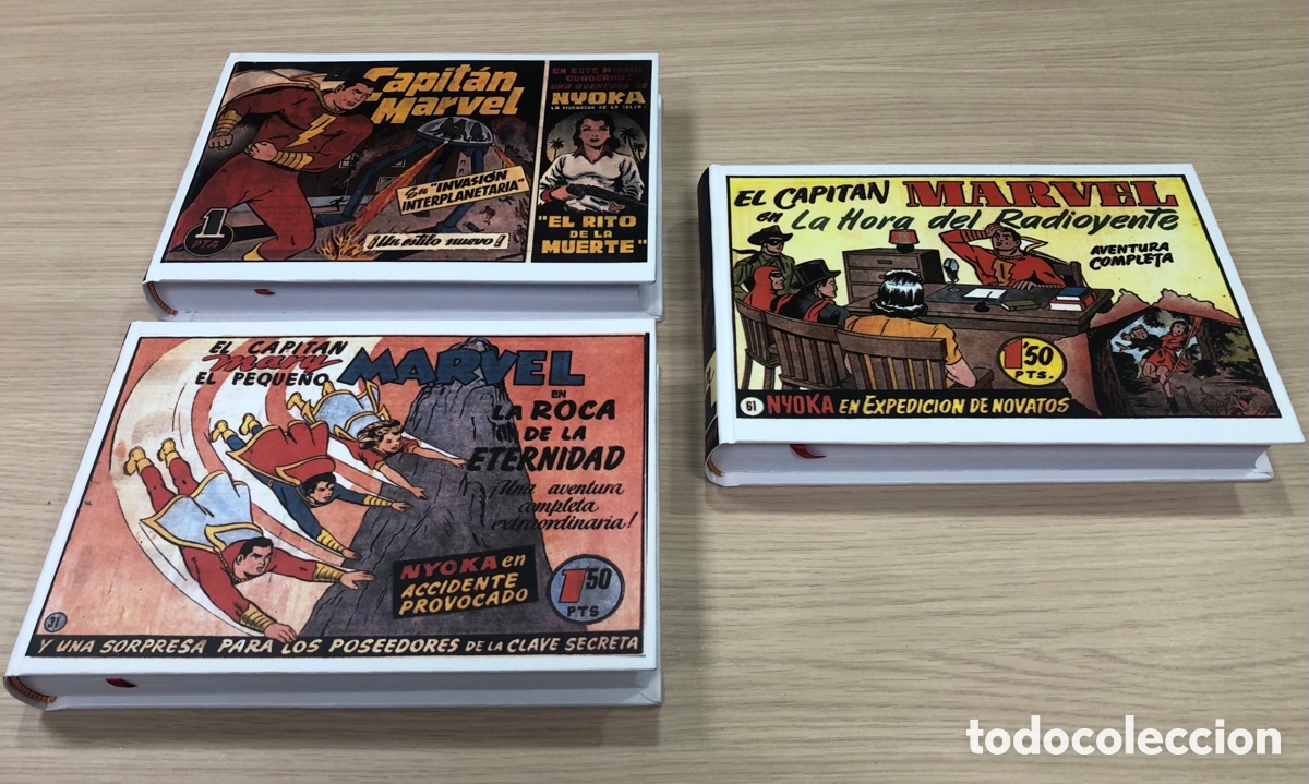 Tebeos: El Capit&aacute;n Marvel encuadernado. Facs&iacute;mil. - Foto 3