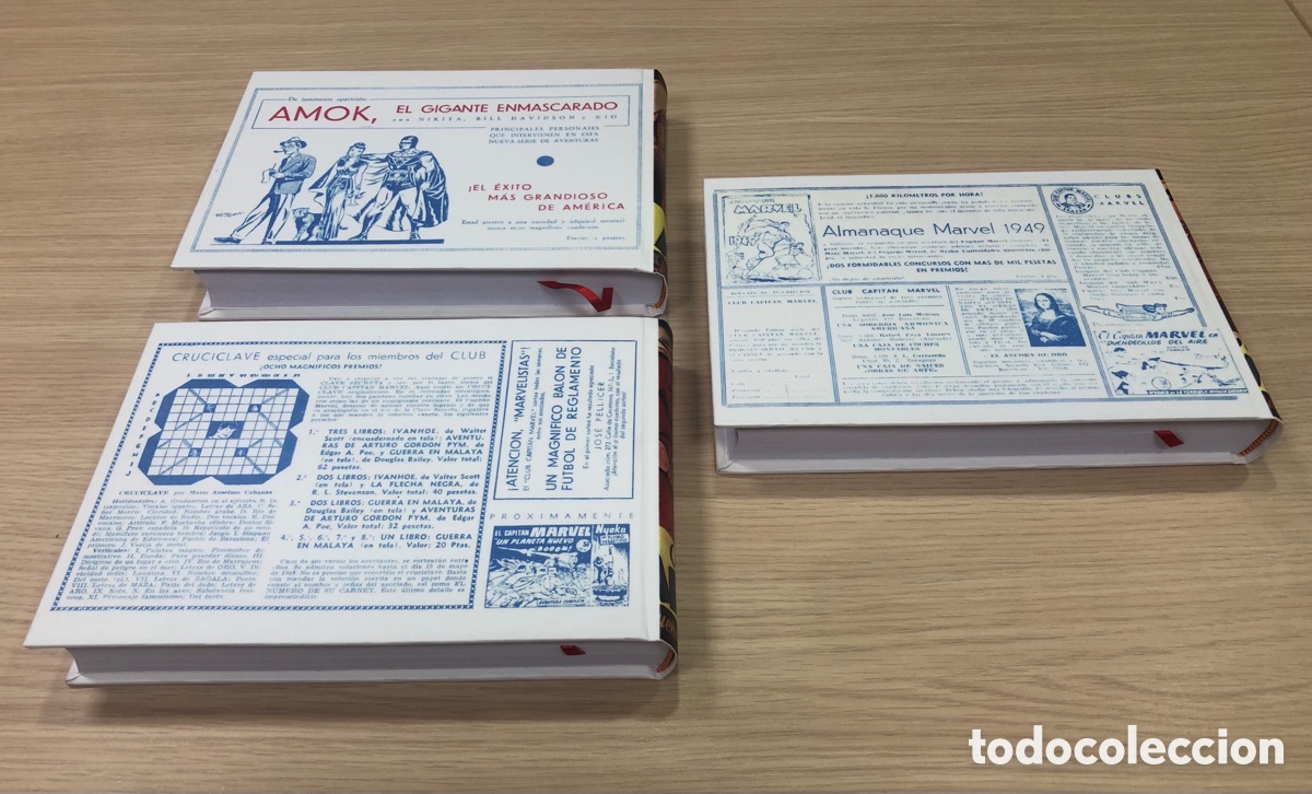 Tebeos: El Capit&aacute;n Marvel encuadernado. Facs&iacute;mil. - Foto 4