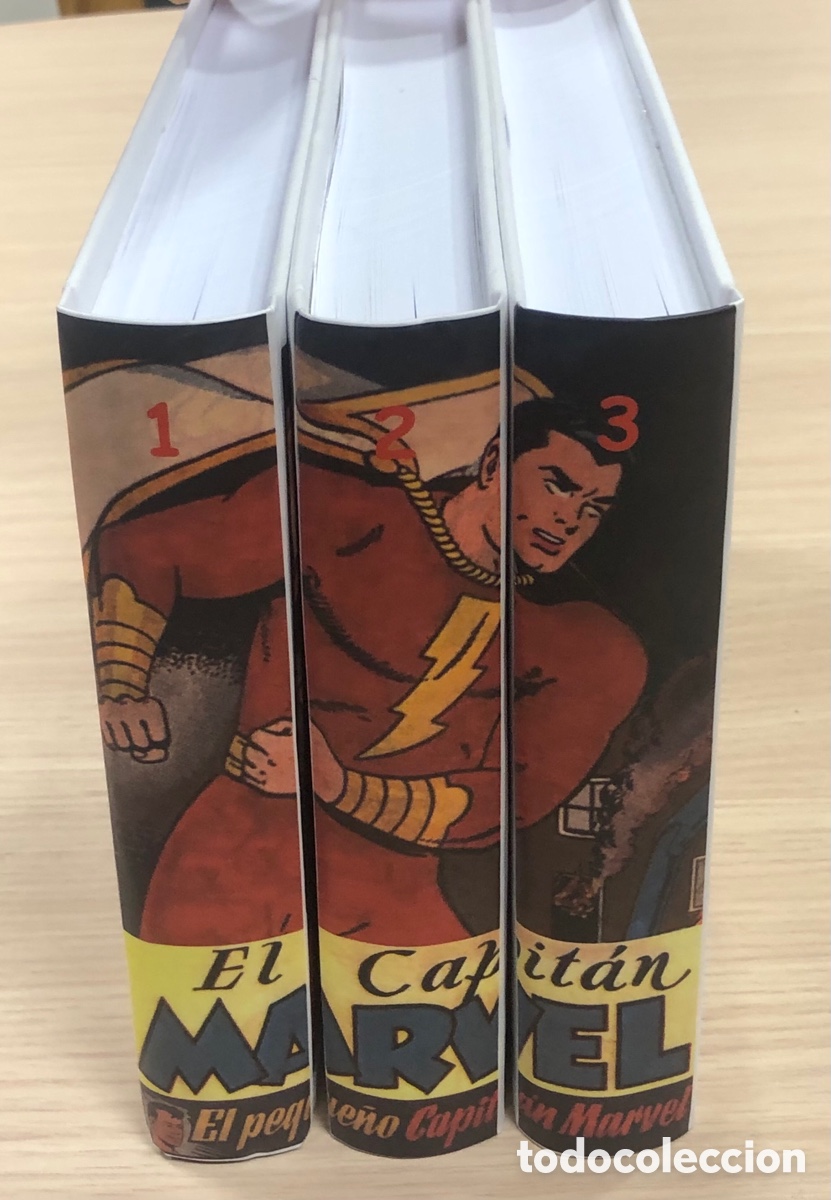 Tebeos: El Capit&aacute;n Marvel encuadernado. Facs&iacute;mil. - Foto 1