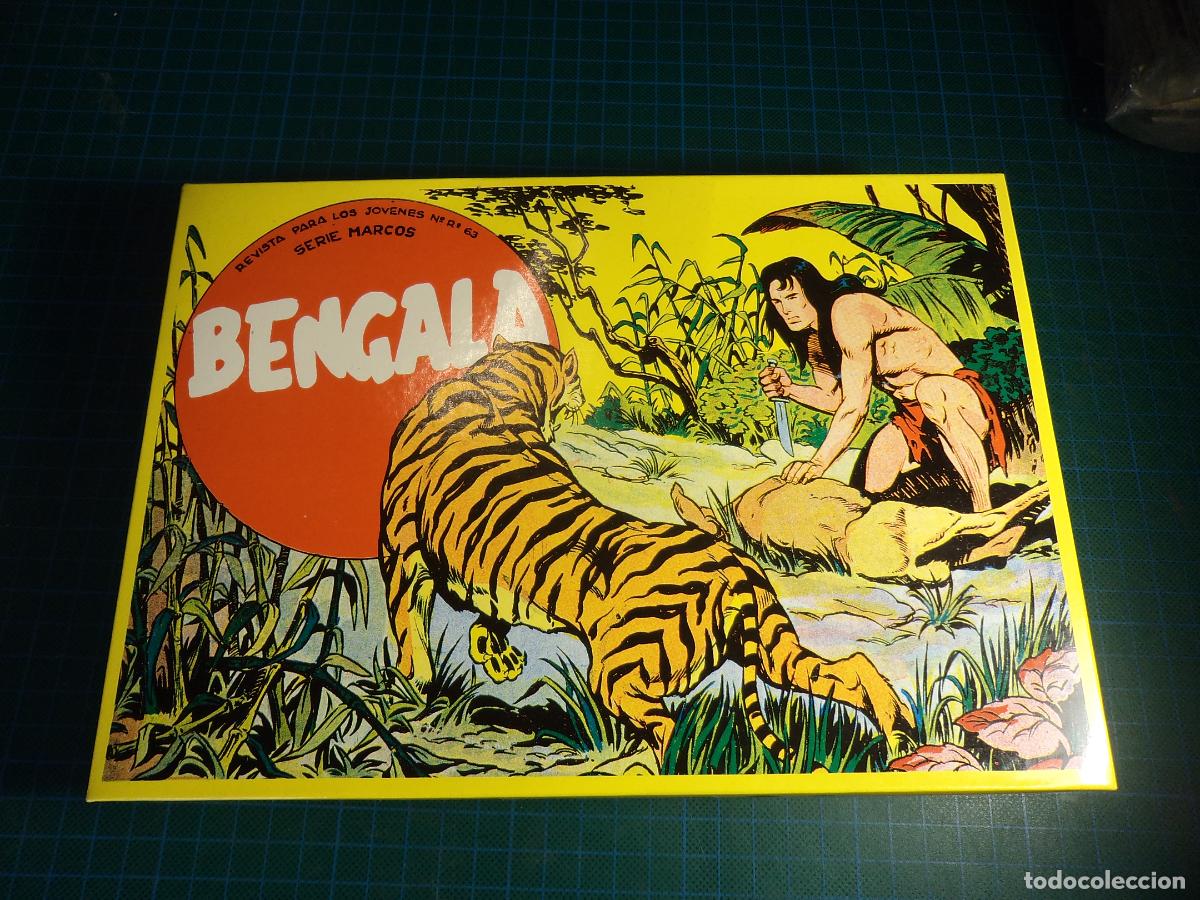 Tebeos: Bengala 1&ordf; parte. Completa. 54 numeros. Reedicion. - Foto 1