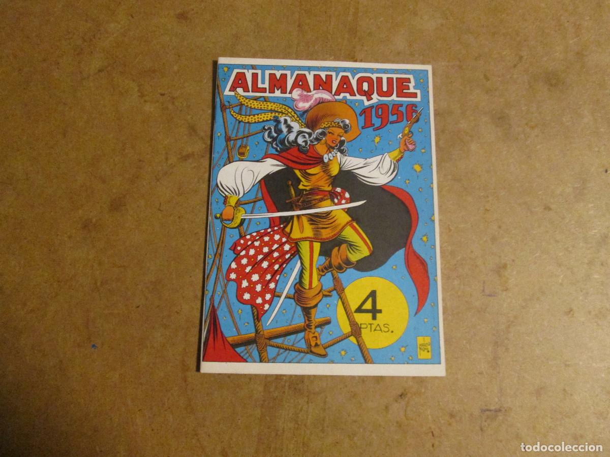 Tebeos: almanaque &rdquo; La Capitana &rdquo; 1956, reedici&oacute;n - Foto 1