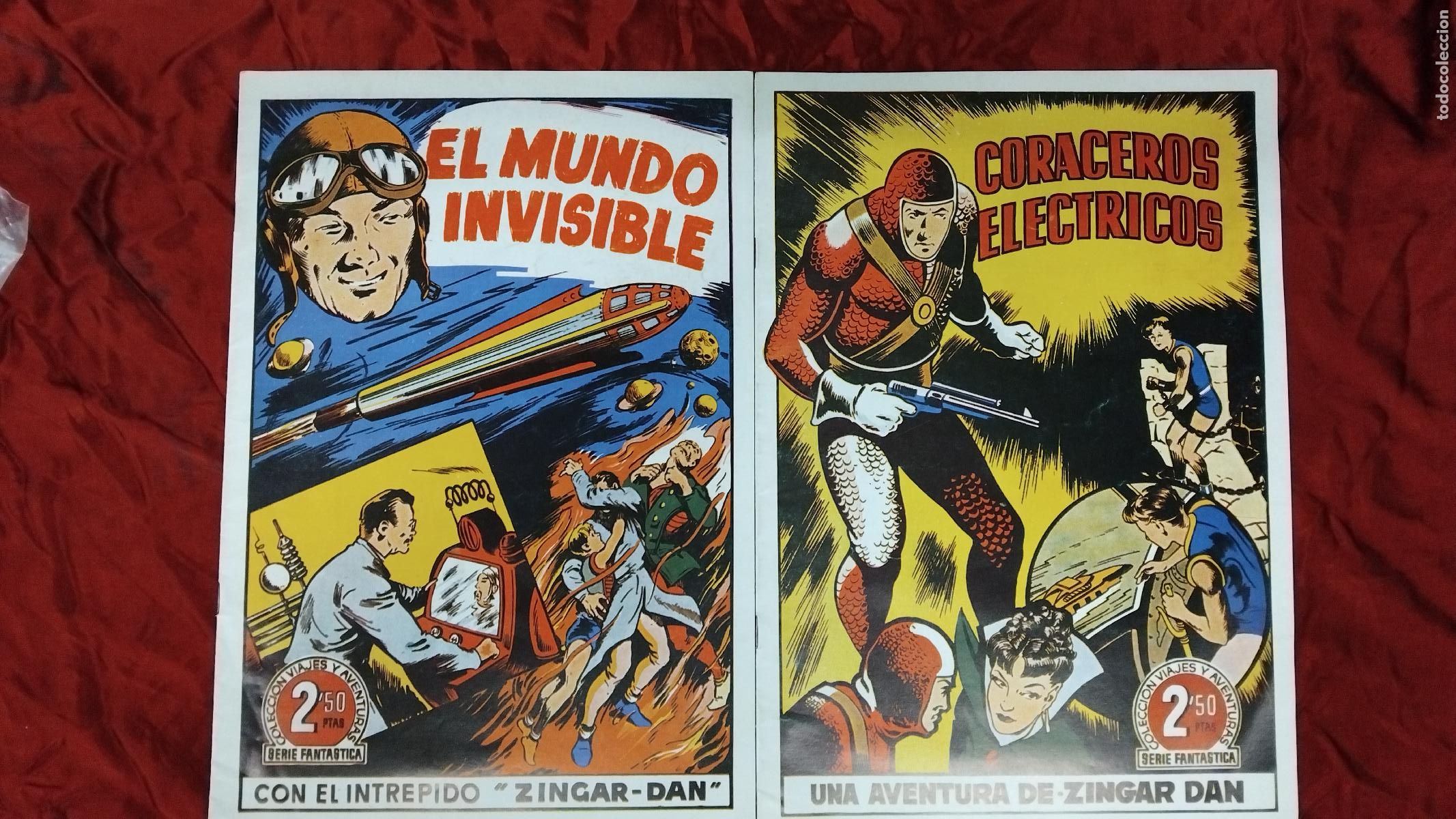 Tebeos: ZINGAR DAN - 2 NUMEROS REEDICION COMPLETA. - Foto 1