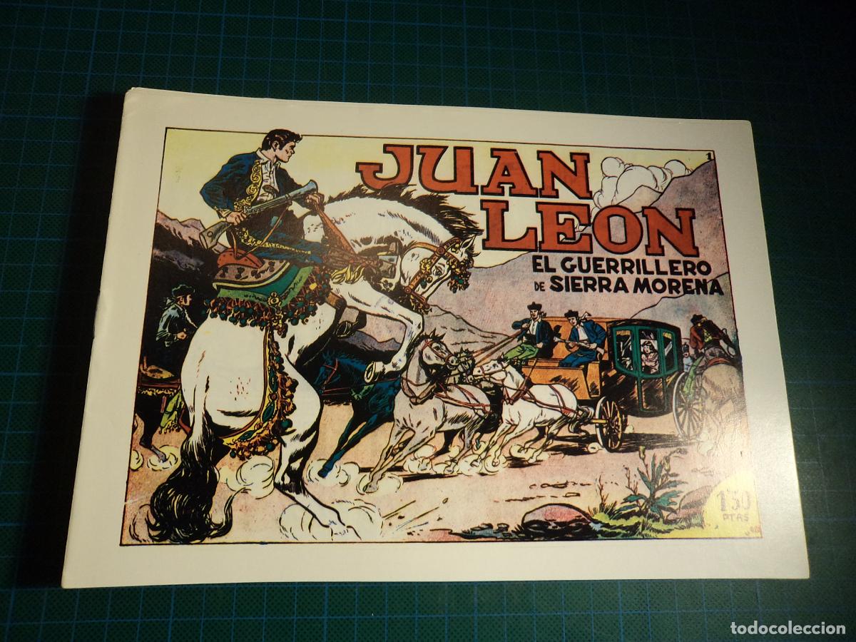 Tebeos: Juan Leon. Completa. 16 numeros. FACSIMIL. - Foto 1