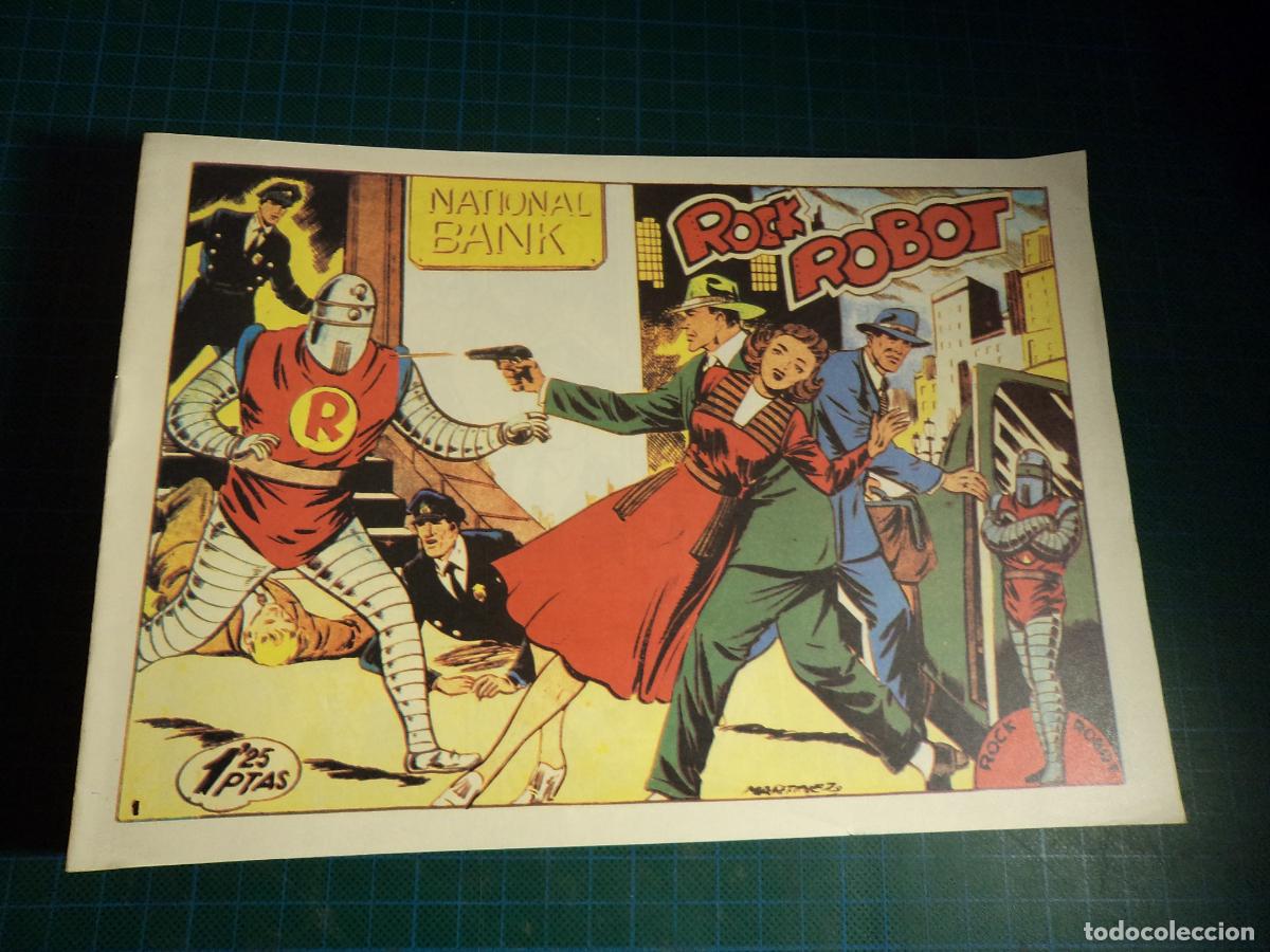 Tebeos: Rock Robot. Completa. 32 numeros. FACSIMIL. - Foto 1