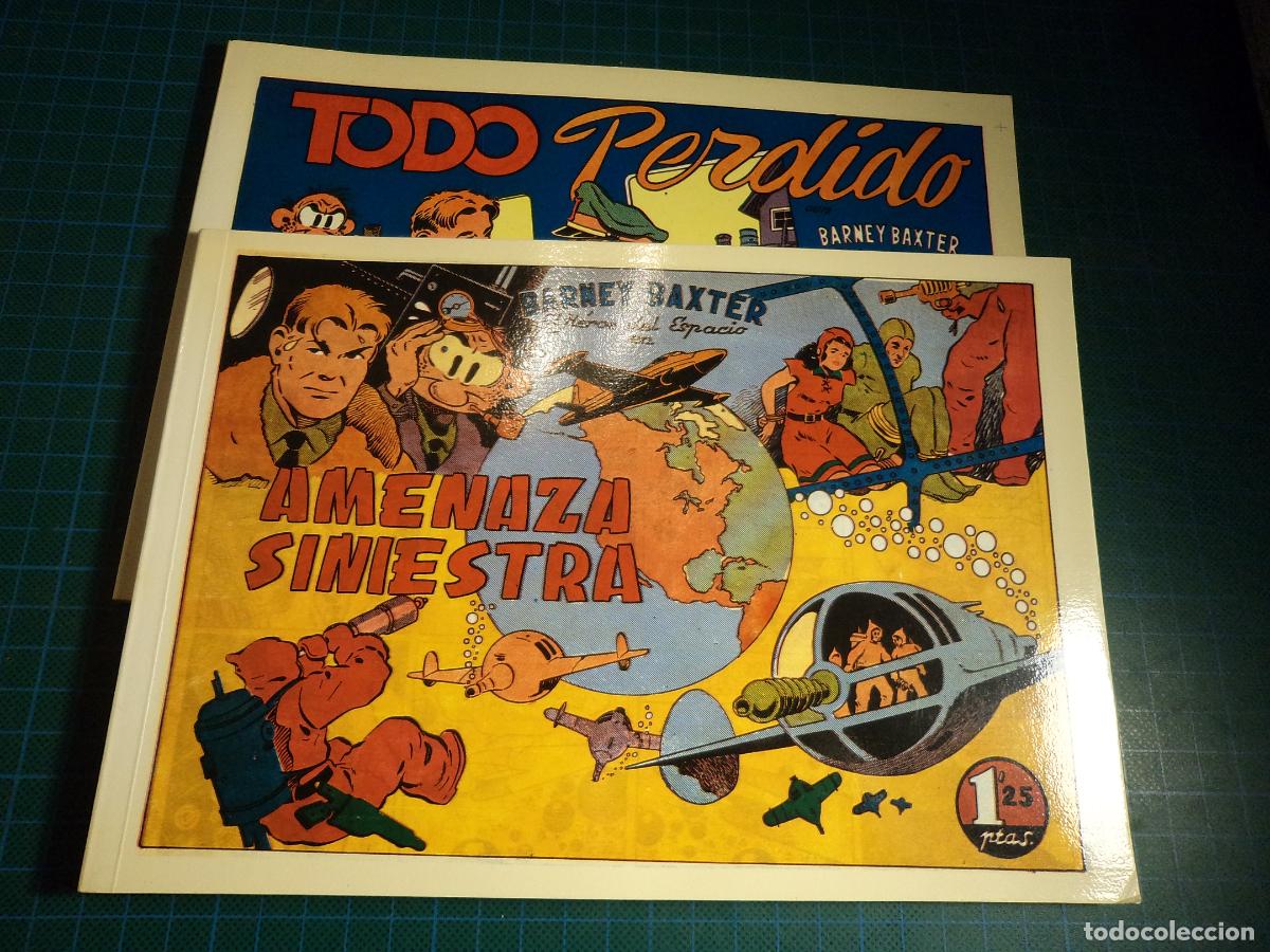 Tebeos: Barney Baxter. Completa en dos tomos. 12 numeros. FACSIMIL. - Foto 1