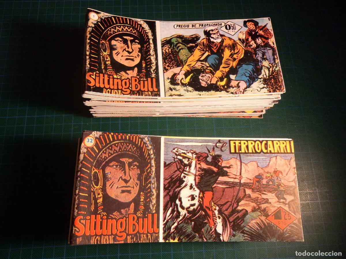 Tebeos: Sitting Bull. Completa. 66 numeros. FACSIMIL. - Foto 1