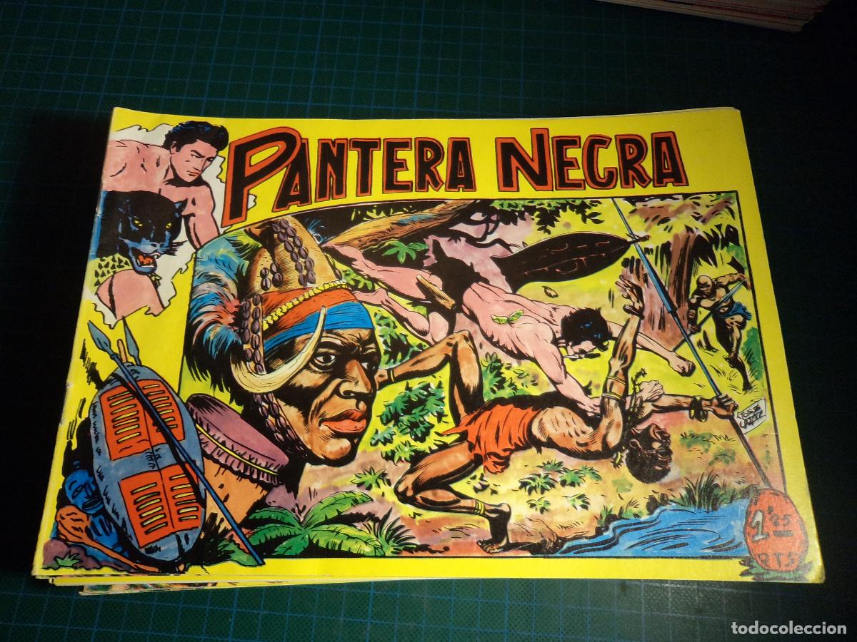 Tebeos: Pantera negra 1964. Completa. 54 numeros. FACSIMIL. - Foto 1