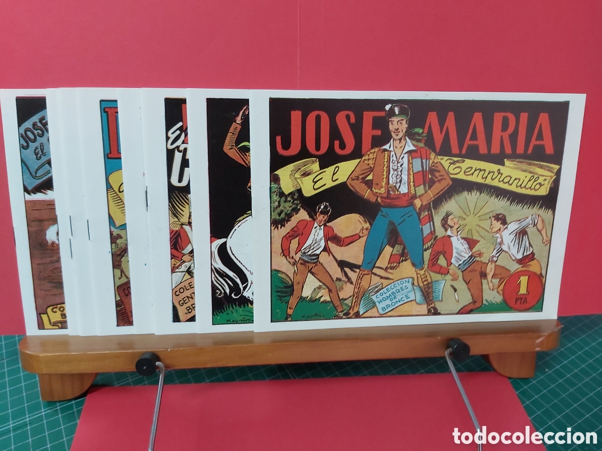 Tebeos: R * JOSE MARIA EL TEMPRANILLO * COMPLETA 12 NUMEROS * REEDICION IMPECABLE * - Foto 1