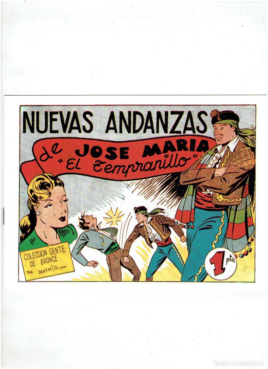 Tebeos: R * JOSE MARIA EL TEMPRANILLO * COMPLETA 12 NUMEROS * REEDICION IMPECABLE * - Foto 10