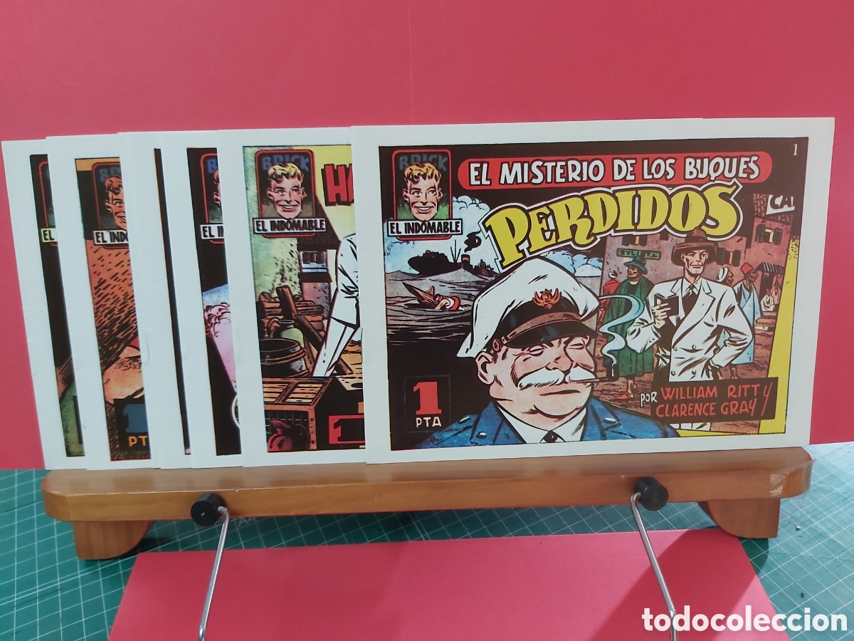 Tebeos: R * BRICK EL INDOMABLE * COMPLETA 8 NUMEROS * REEDICION IMPECABLE 1983 * - Foto 1