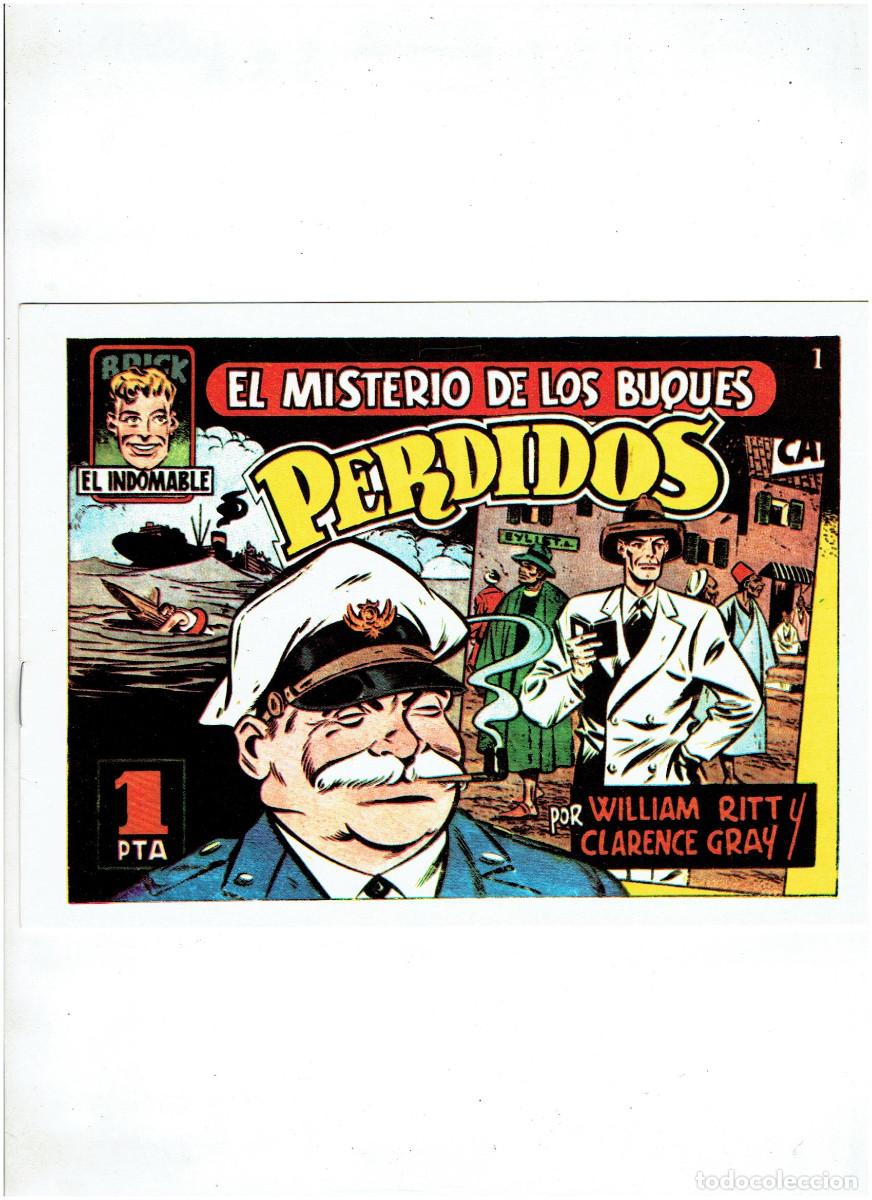 Tebeos: R * BRICK EL INDOMABLE * COMPLETA 8 NUMEROS * REEDICION IMPECABLE 1983 * - Foto 3