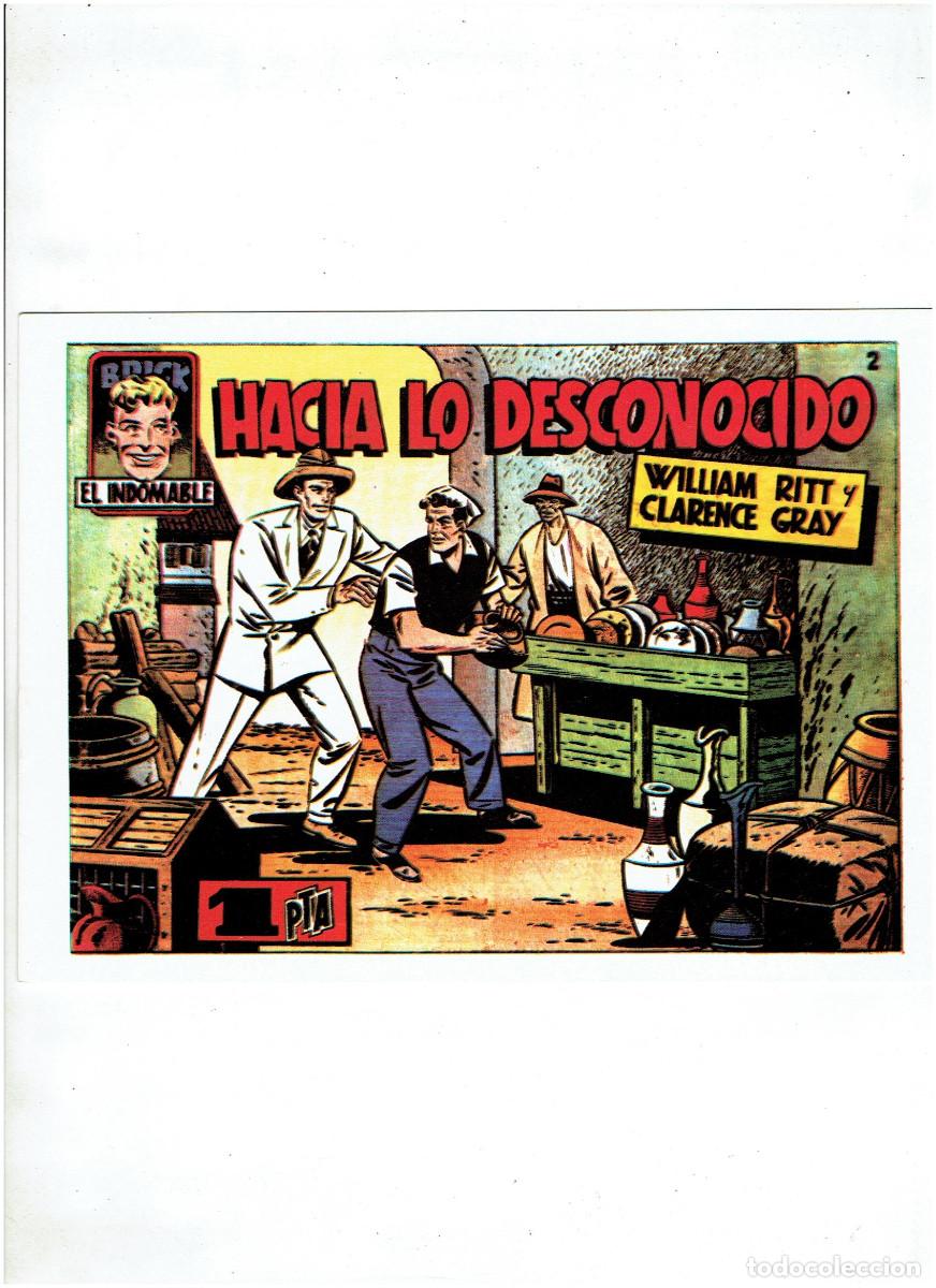 Tebeos: R * BRICK EL INDOMABLE * COMPLETA 8 NUMEROS * REEDICION IMPECABLE 1983 * - Foto 4