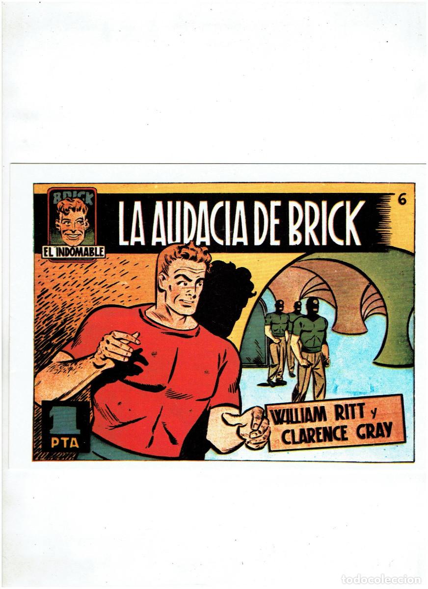 Tebeos: R * BRICK EL INDOMABLE * COMPLETA 8 NUMEROS * REEDICION IMPECABLE 1983 * - Foto 8