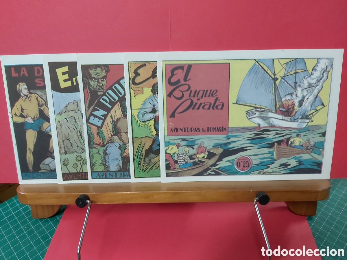 Tebeos: R * AVENTURAS DE TOMAS&Iacute;N * COMPLETA 5 N&Uacute;MEROS * REEDICI&Oacute;N IMPECABLE * - Foto 1