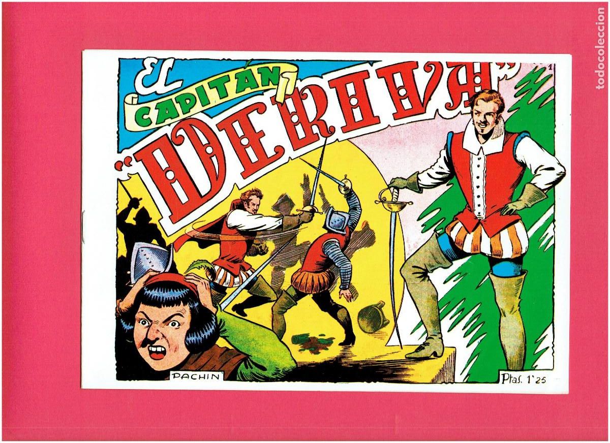 Tebeos: R * EL CAPITAN DERIVA * COMPLETA 10 NUMEROS * REEDICION IMPECABLE * - Foto 3