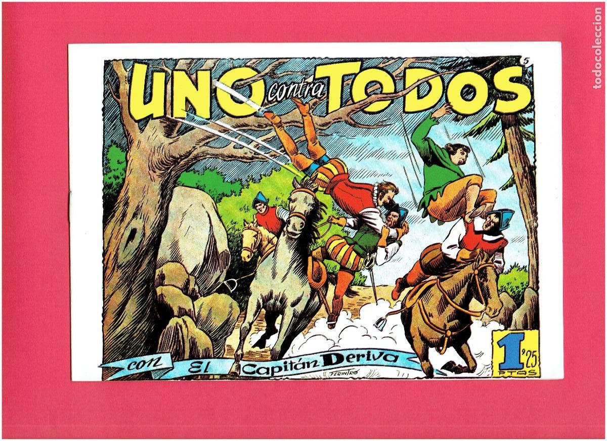 Tebeos: R * EL CAPITAN DERIVA * COMPLETA 10 NUMEROS * REEDICION IMPECABLE * - Foto 7