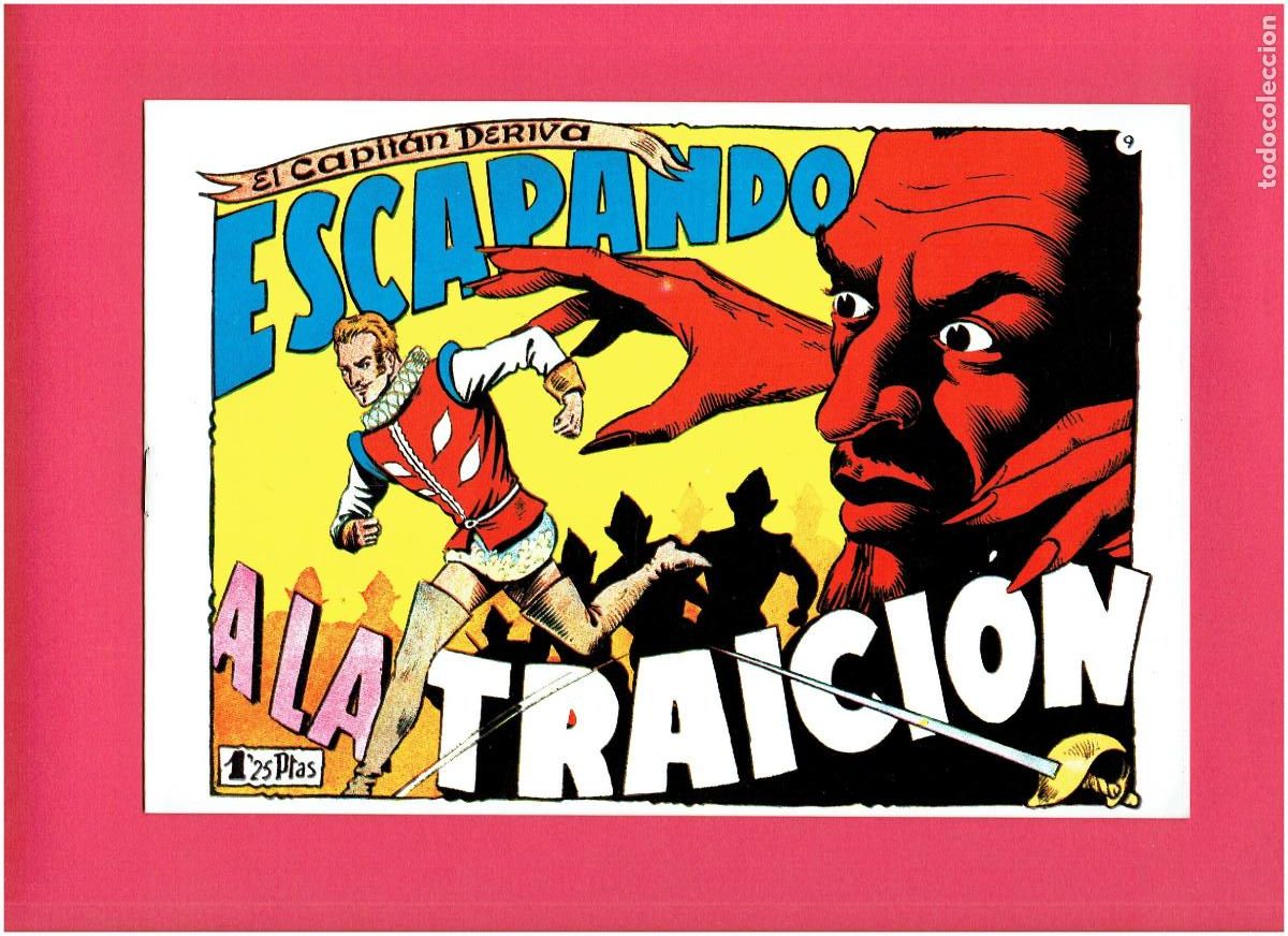 Tebeos: R * EL CAPITAN DERIVA * COMPLETA 10 NUMEROS * REEDICION IMPECABLE * - Foto 11