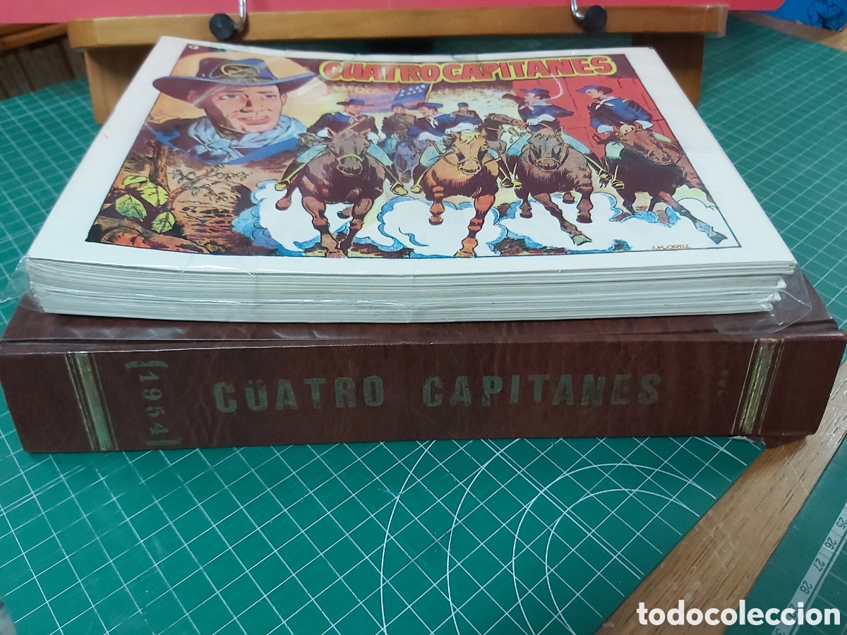 Tebeos: * CUATRO CAPITANES * COMPLETA 33 NUM. REEDICION * EXCELENTE * - Foto 4