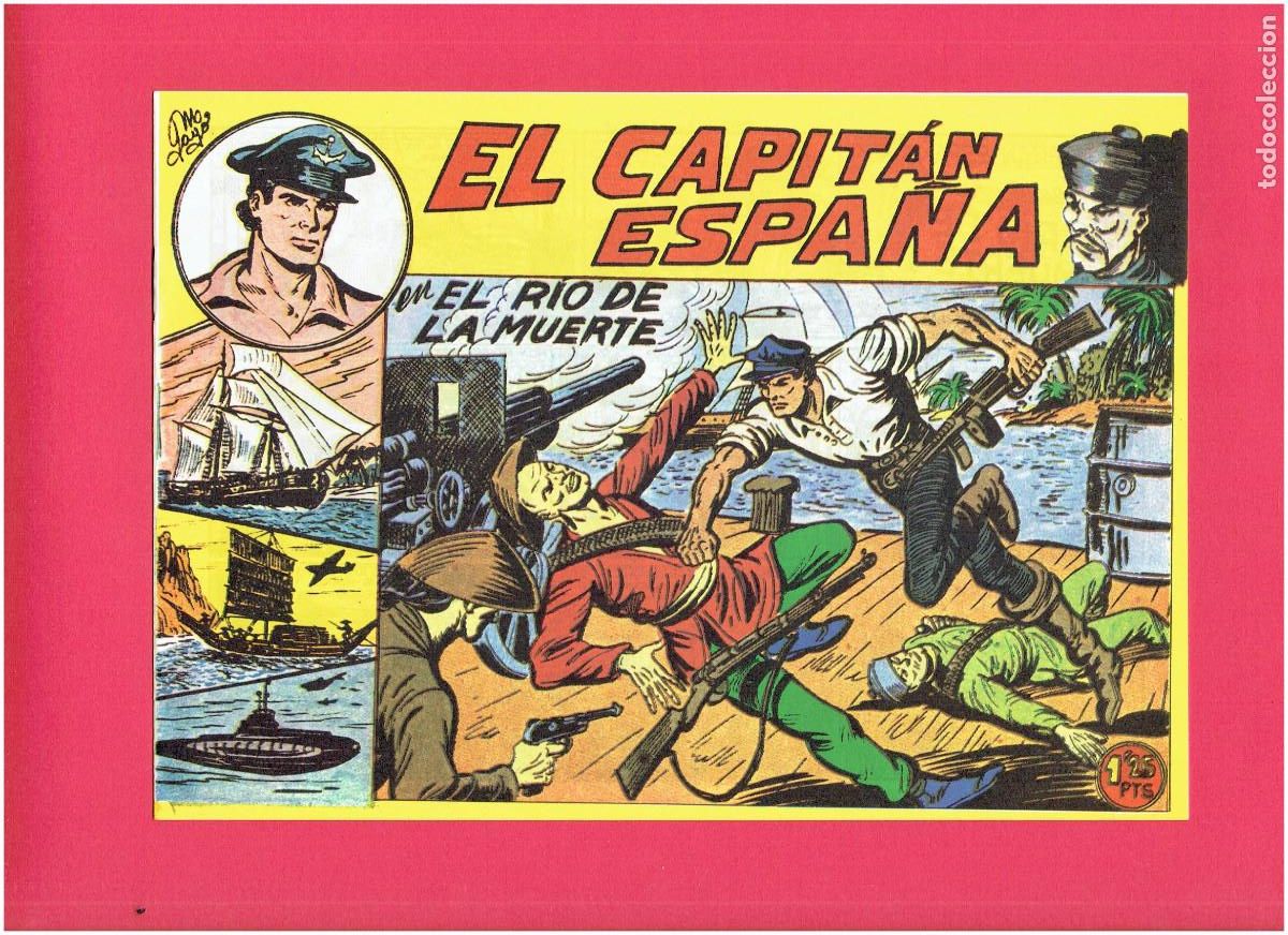 Tebeos: R * EL CAPIT&Aacute;N ESPA&Ntilde;A * COMPLETA 32 N&Uacute;MEROS * REEDICI&Oacute;N FACS&Iacute;MIL * - Foto 7