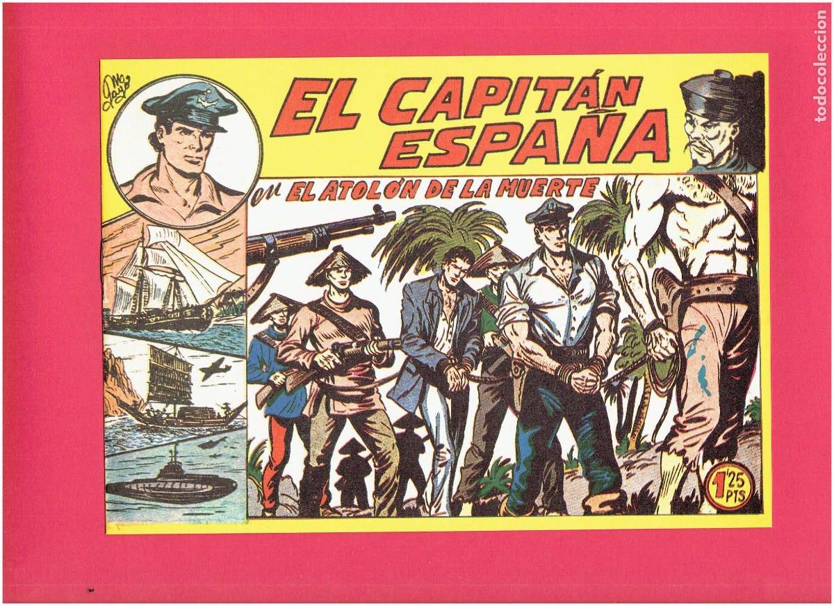 Tebeos: R * EL CAPIT&Aacute;N ESPA&Ntilde;A * COMPLETA 32 N&Uacute;MEROS * REEDICI&Oacute;N FACS&Iacute;MIL * - Foto 18