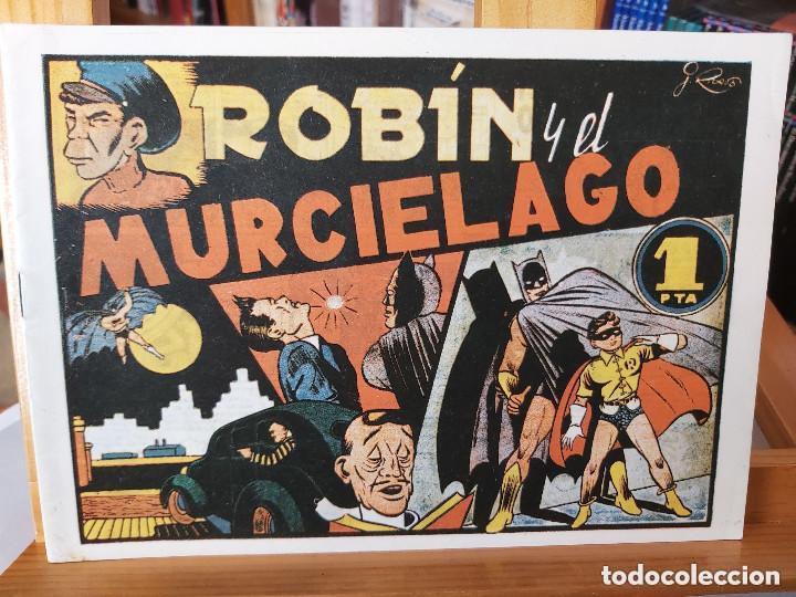 Tebeos: R * ROBIN Y EL MURCIELAGO * COMPLETA 13 NUMEROS * REEDICION IMPECABLE 1987 * - Foto 1