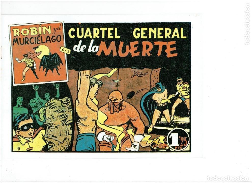 Tebeos: R * ROBIN Y EL MURCIELAGO * COMPLETA 13 NUMEROS * REEDICION IMPECABLE 1987 * - Foto 6