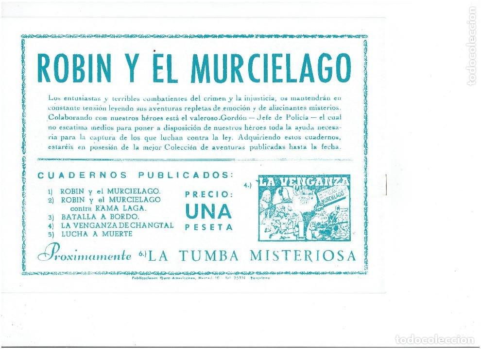 Tebeos: R * ROBIN Y EL MURCIELAGO * COMPLETA 13 NUMEROS * REEDICION IMPECABLE 1987 * - Foto 9