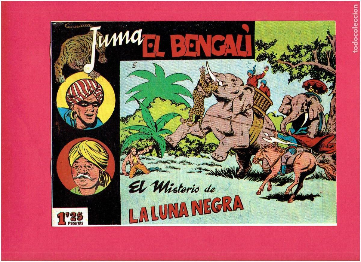 Tebeos: R * JUMA EL BENGALI * COMPLETA 12 NUM.* REEDICION IMPECABLE * - Foto 6