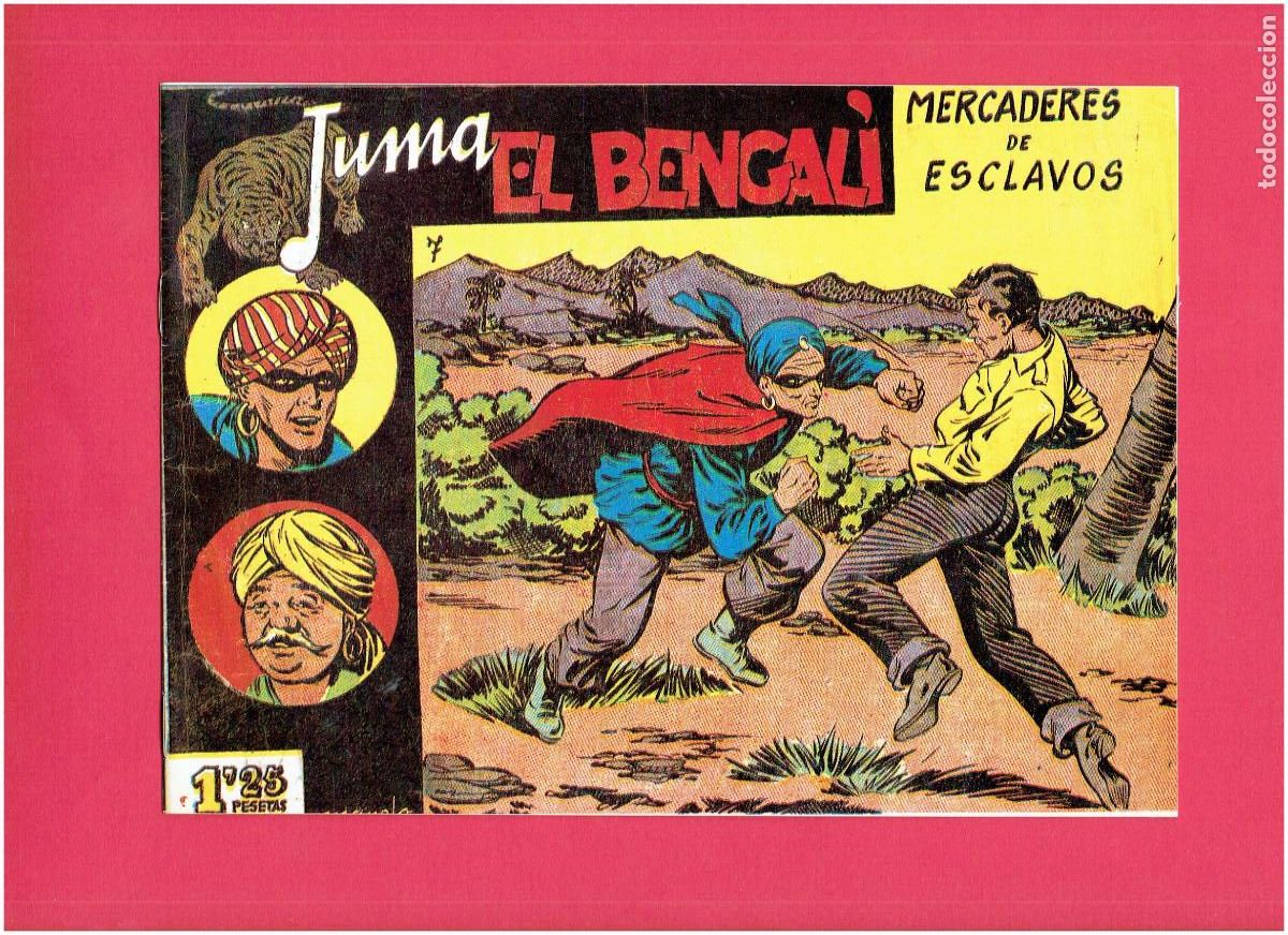 Tebeos: R * JUMA EL BENGALI * COMPLETA 12 NUM.* REEDICION IMPECABLE * - Foto 8