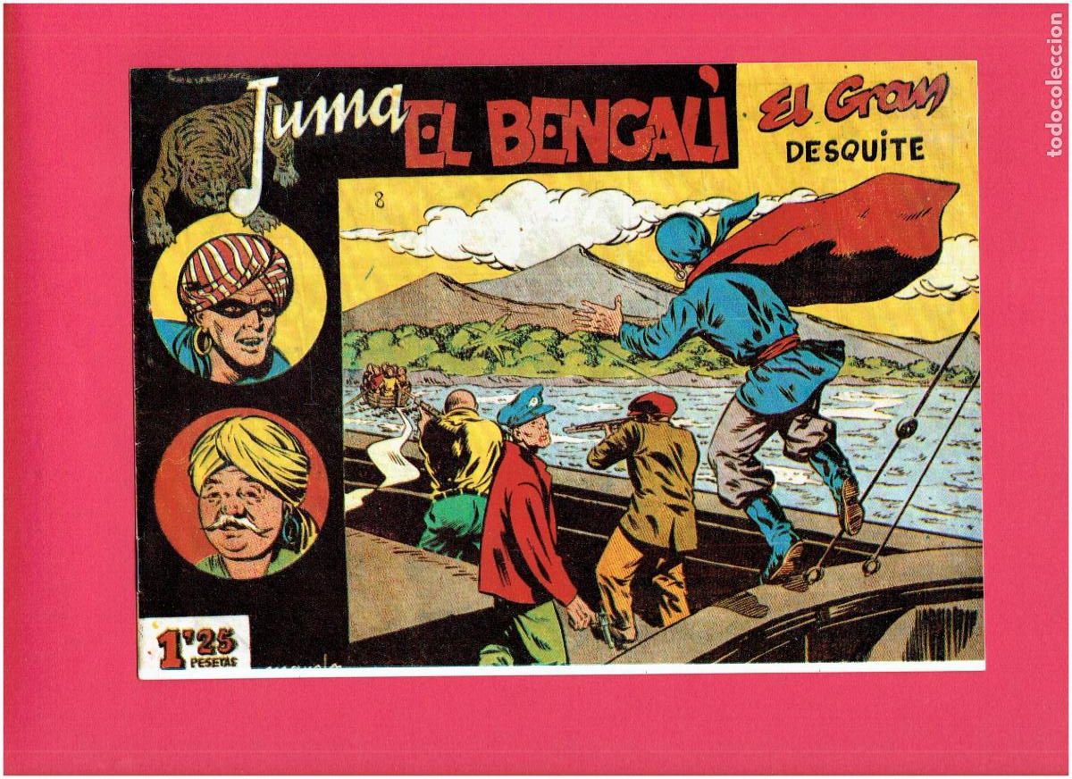 Tebeos: R * JUMA EL BENGALI * COMPLETA 12 NUM.* REEDICION IMPECABLE * - Foto 9