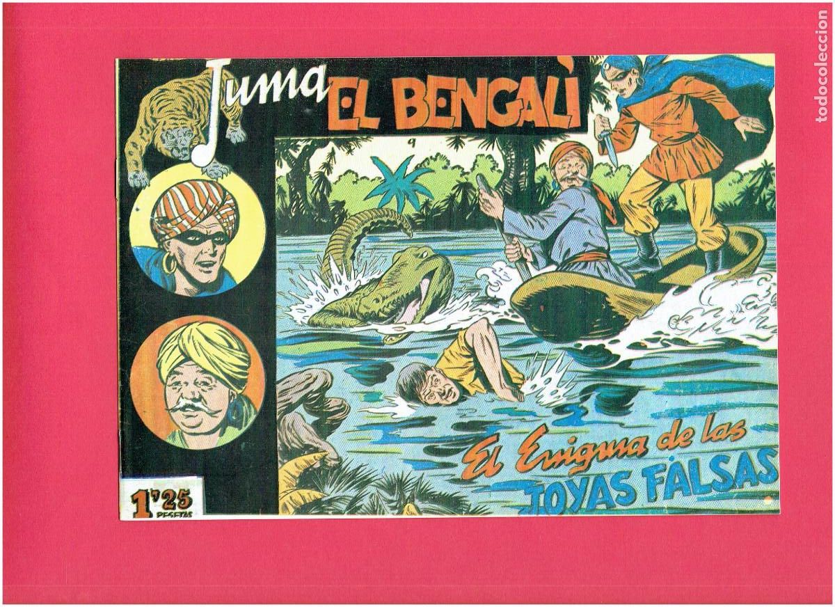 Tebeos: R * JUMA EL BENGALI * COMPLETA 12 NUM.* REEDICION IMPECABLE * - Foto 10