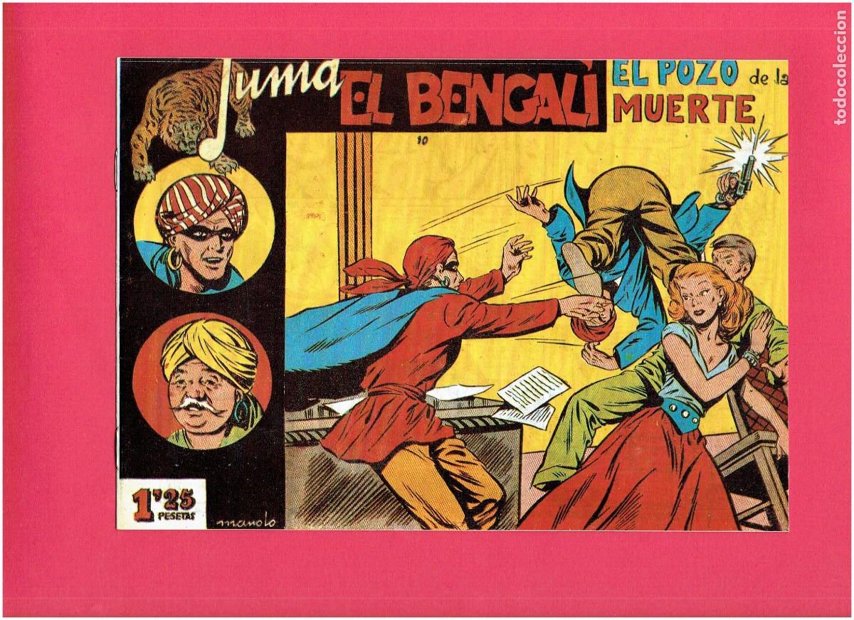 Tebeos: R * JUMA EL BENGALI * COMPLETA 12 NUM.* REEDICION IMPECABLE * - Foto 11