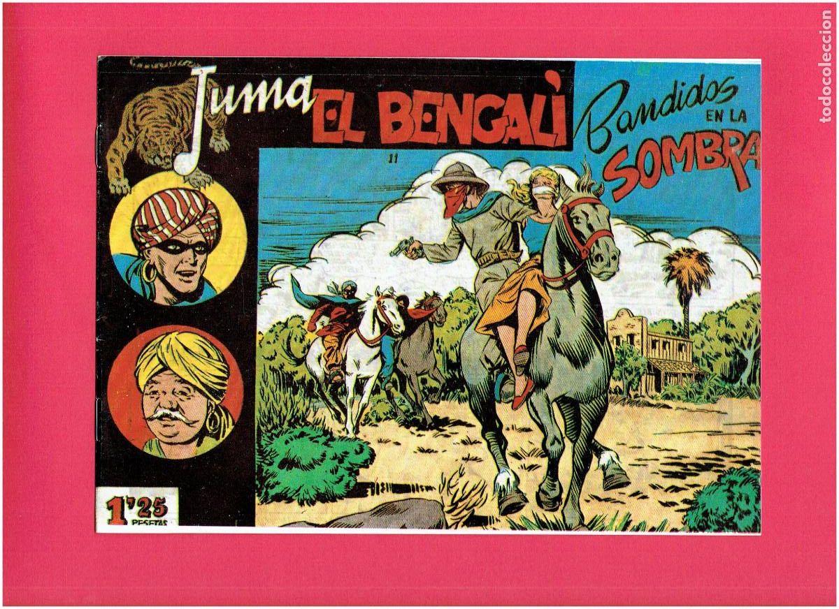 Tebeos: R * JUMA EL BENGALI * COMPLETA 12 NUM.* REEDICION IMPECABLE * - Foto 12