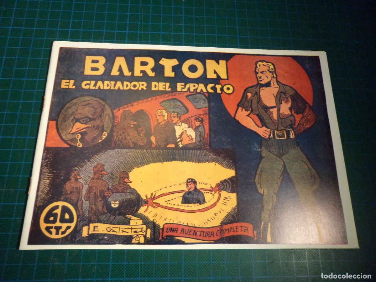 Tebeos: Barton. N&ordm; 1. Seleccion aventurera. Reprint. - Foto 1