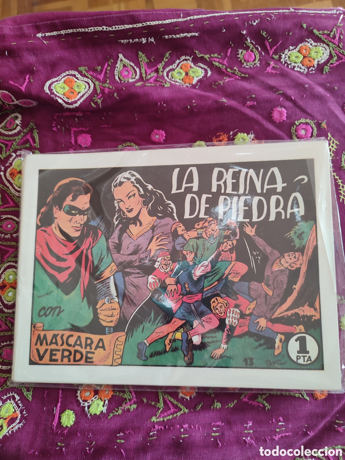 Tebeos: Mascara verde completa - Foto 2