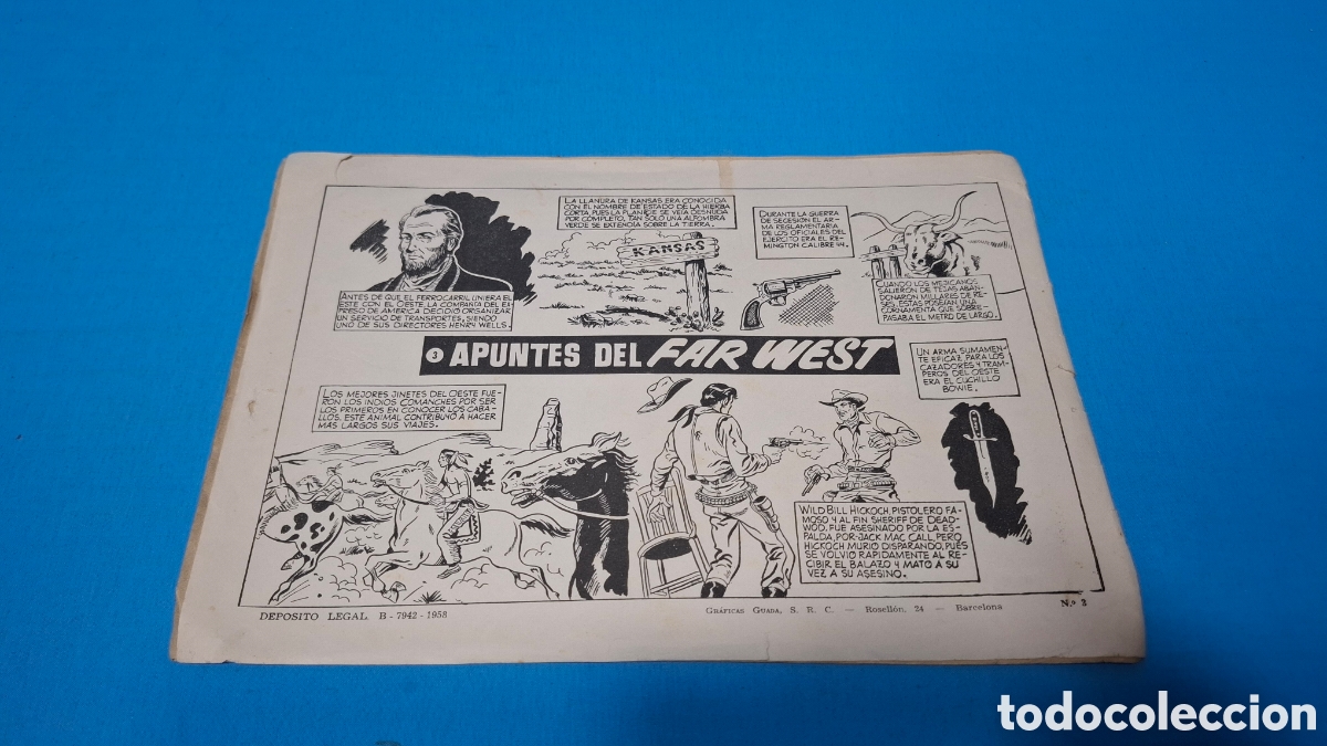 Tebeos: KIT CARSON, N&Uacute;MERO 3 - DESAF&Iacute;O A LOS VALIENTES - Foto 6