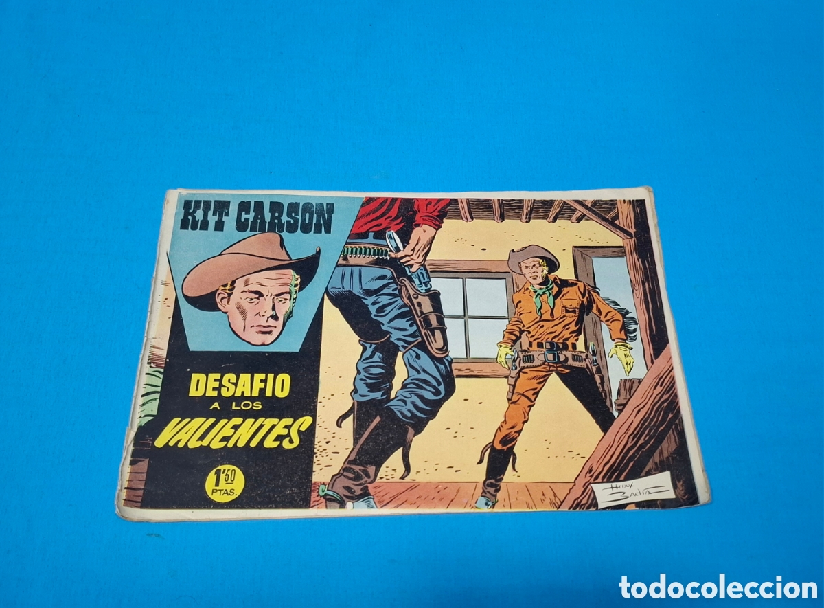 Tebeos: KIT CARSON, N&Uacute;MERO 3 - DESAF&Iacute;O A LOS VALIENTES - Foto 1