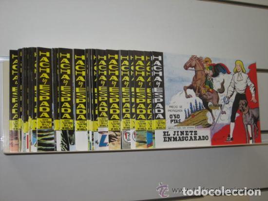 Tebeos: HACHA Y ESPADA COMPLETA 58 NUM. REEDICION - Foto 1