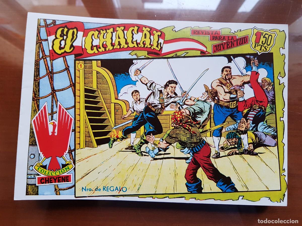 Tebeos: EL CHACAL. EDICION FACSIMIL COMPLETA. PERFECTO ESTADO - Foto 1