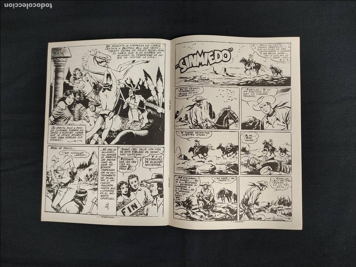Tebeos: FACSIMIL - BUFFALO BILL - ALMANAQUE 1956 - Foto 2