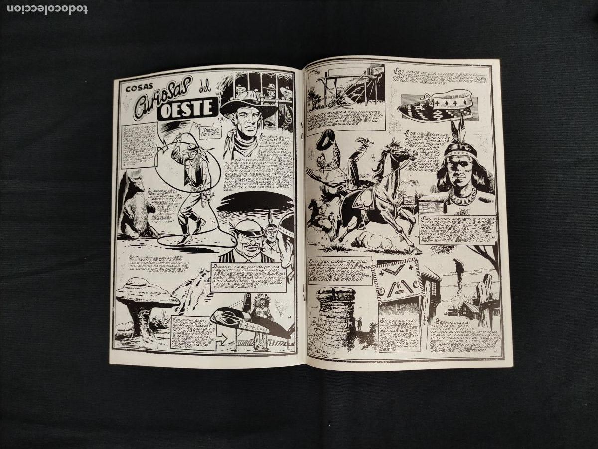 Tebeos: FACSIMIL - BUFFALO BILL - ALMANAQUE 1959 - Foto 2